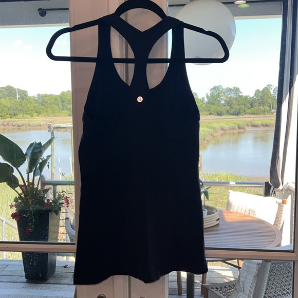 Lululemon Navy Racerback Tank Size 4 - Picture 2 of 5